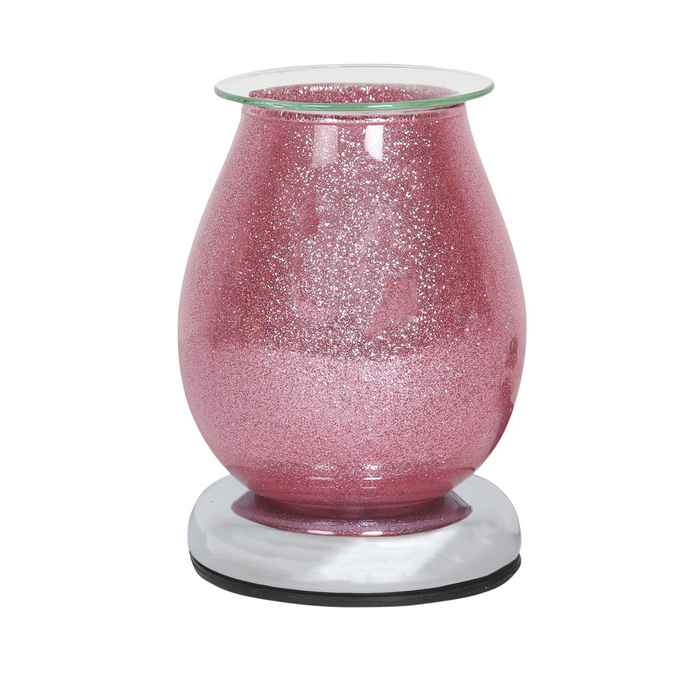 Aroma Pink Sparkle Touch Electric Wax Melt Warmer