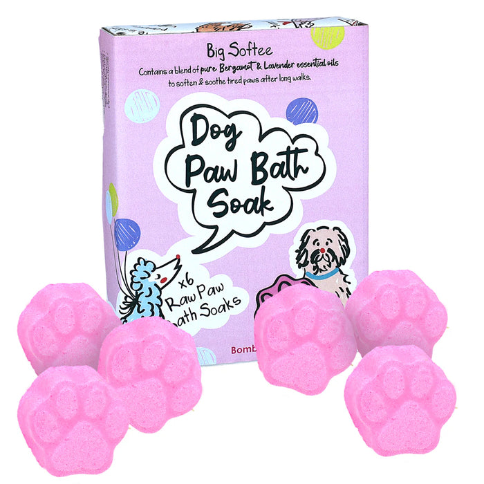 Bomb Cosmetics Big Softee Raw Paw Bath Soak