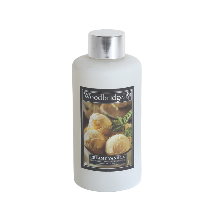 Woodbridge Creamy Vanilla - Reed Diffuser Liquid Refill Bottle