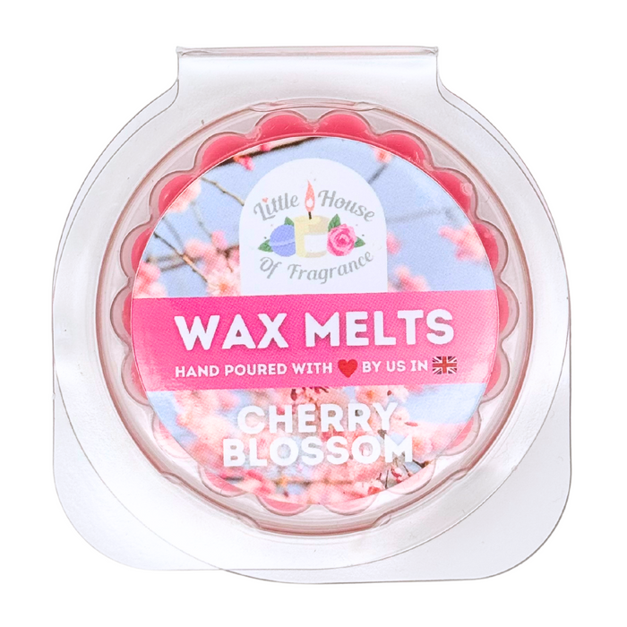 Little House of Fragrance Cherry Blossom Wax Melt Tart