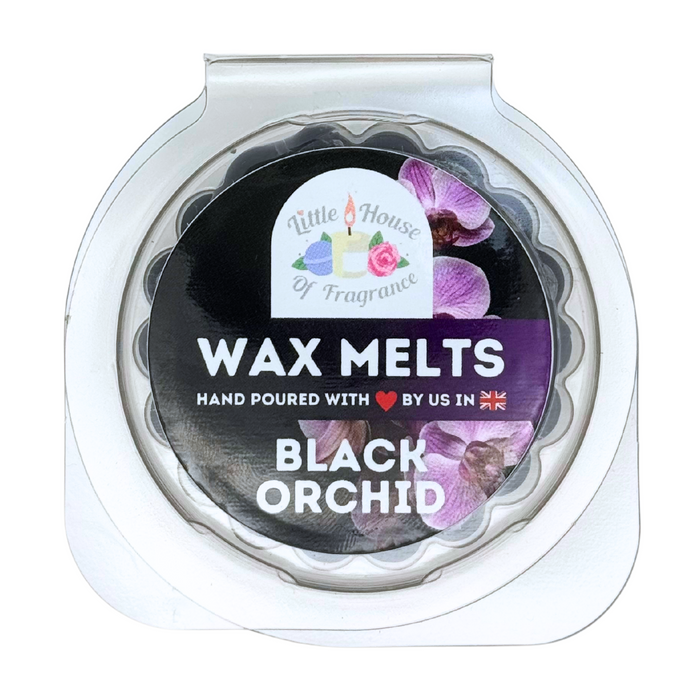 Little House of Fragrance Black Orchid Wax Melt Tart