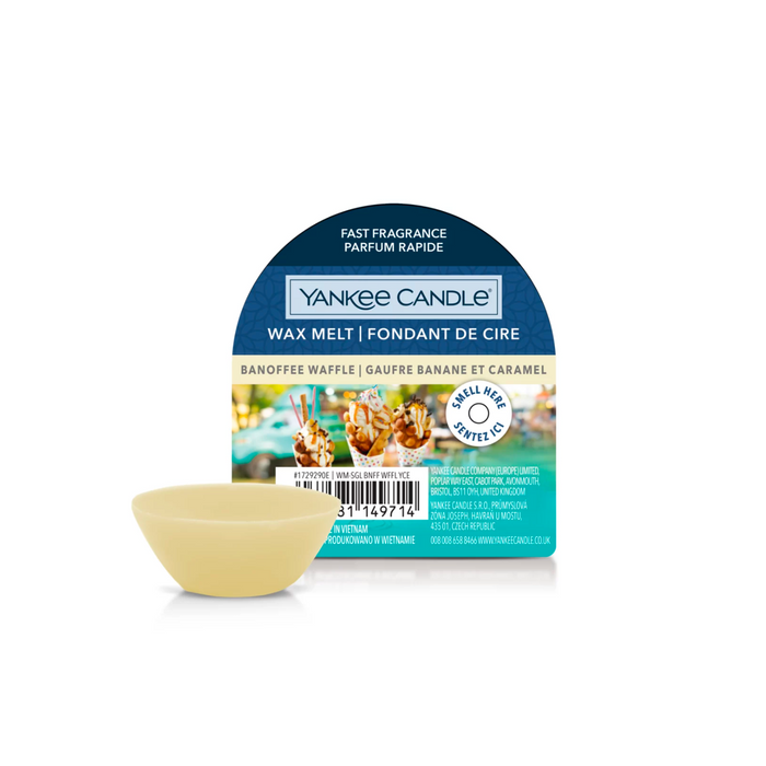 Yankee Candle Banoffee Waffle Wax Melt