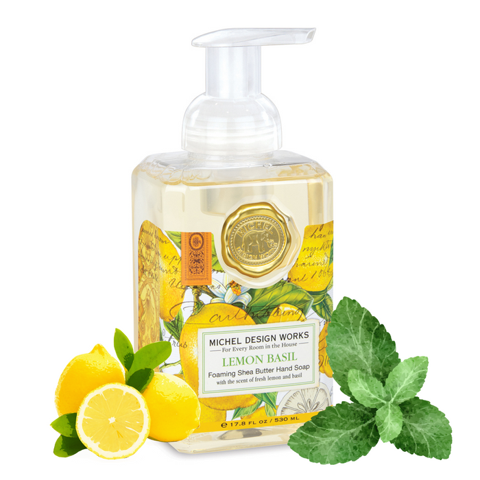 Michel Design Works Lemon Basil Foaming Hand Soap 530ml