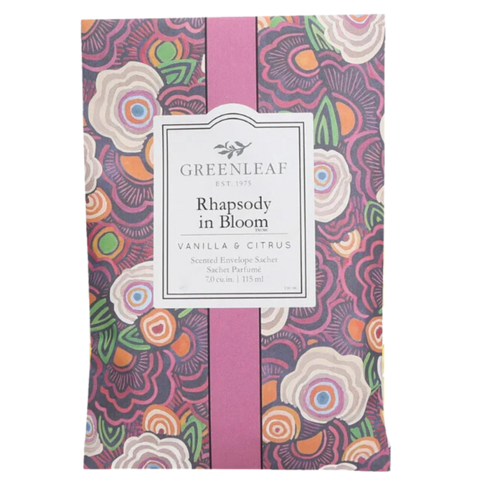 Greenleaf Rhapsody in Bloom Large Scented Fragrance Sachet