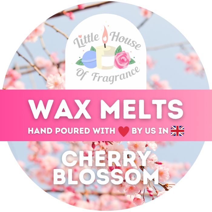 Little House of Fragrance Cherry Blossom Wax Melt Tart