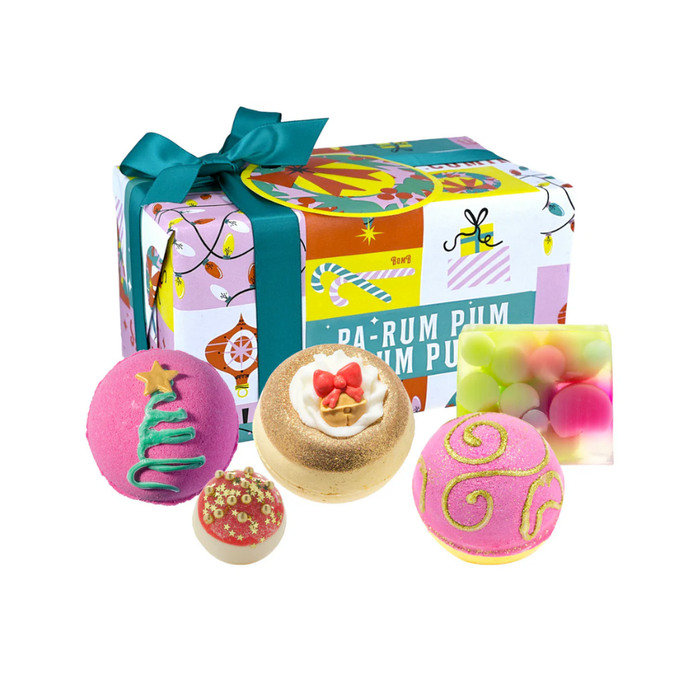 Bomb Cosmetics Jingle Bell Christmas Bath Bomb Gift Set