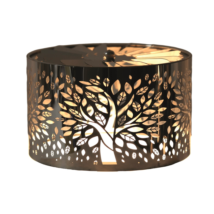 Aroma Silver Tree Of Life  Carousel Candle Shade