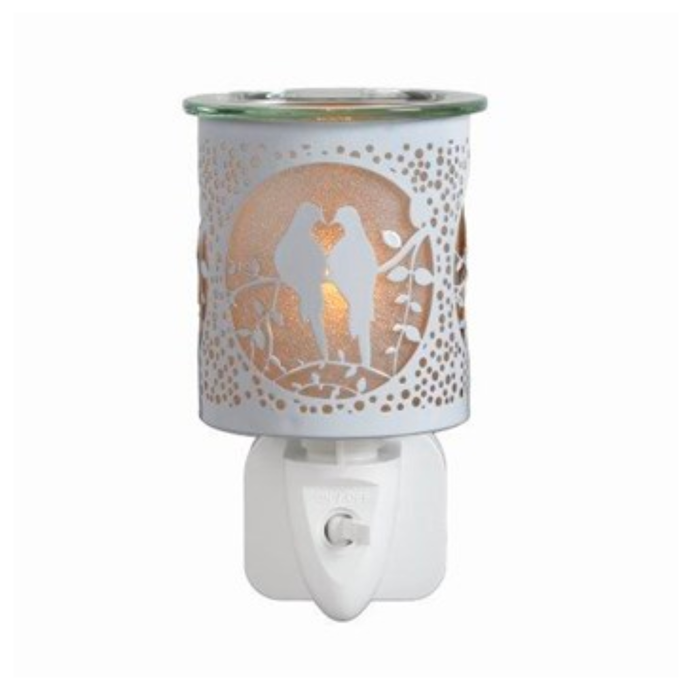 Aroma Accessories White & Gold Plug-In Doves Wax Melt Warmer