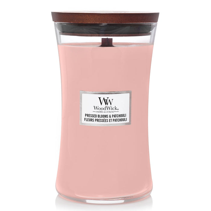 WoodWick Pressed Blooms & Patchouli Large Jar