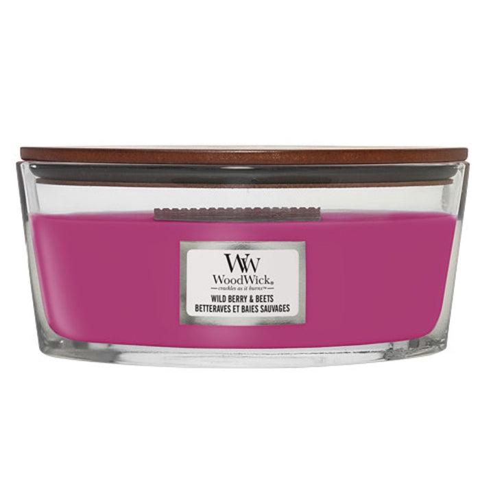 WoodWick Wild Berry & Beets Ellipse Candle