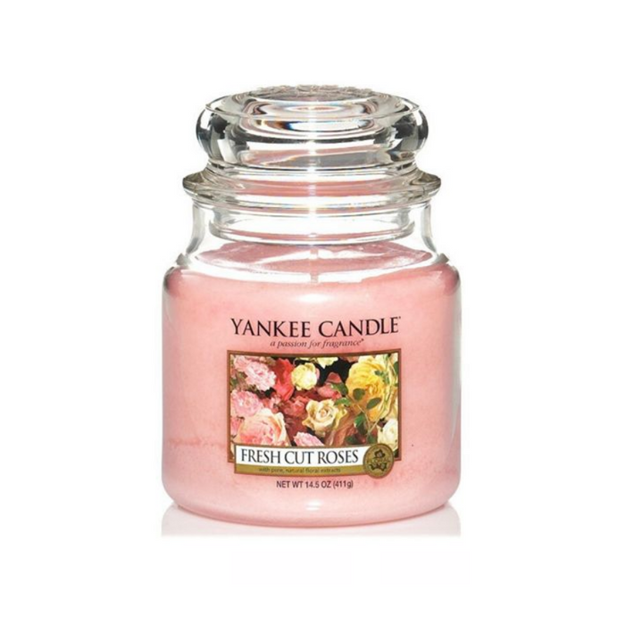 Yankee Candle Fresh Cut Roses Medium Jar