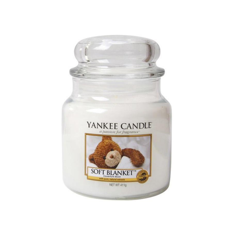 Yankee Candle Soft Blanket Medium Jar, In Stock